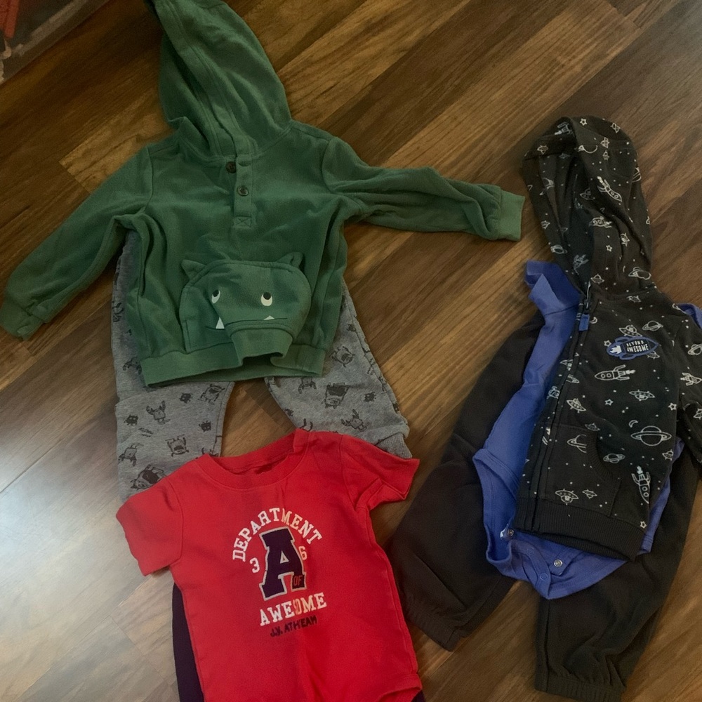 Bundle - 3 outfits, boys clothing size 24MO.